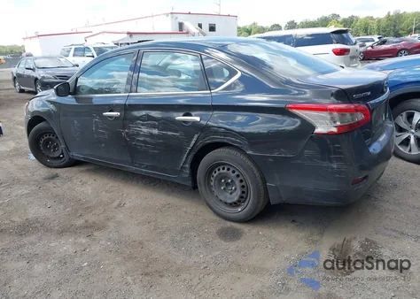 2014 Nissan Sentra S/Sv/Sr/Sl from USA, damaged, VIN 1N4AB7AP7EN854471